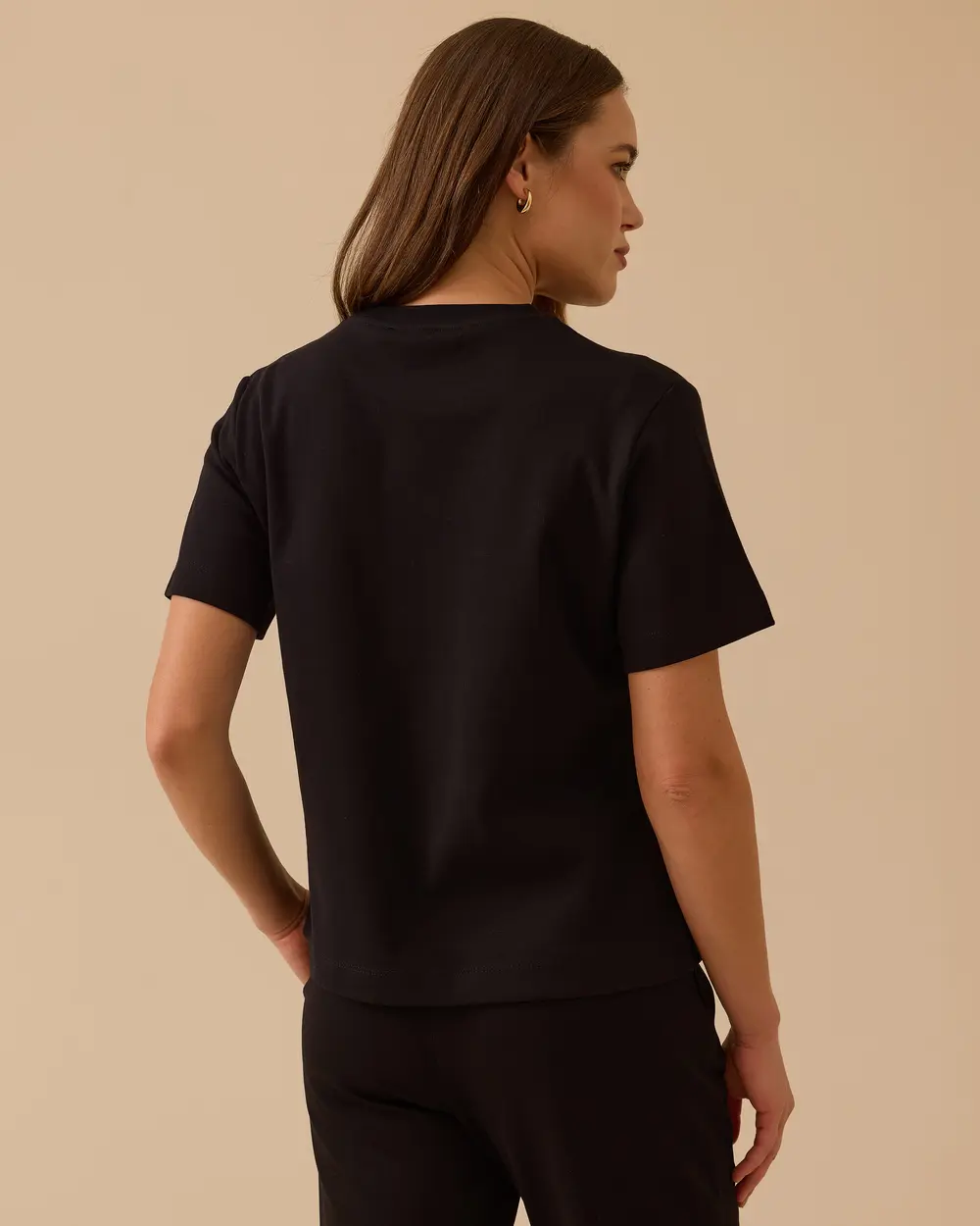 Kısa Kollu Basic Tişört