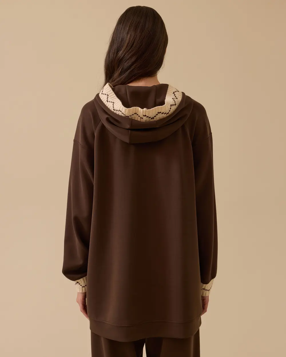 Fermuarlı Kapüşonlu Kap