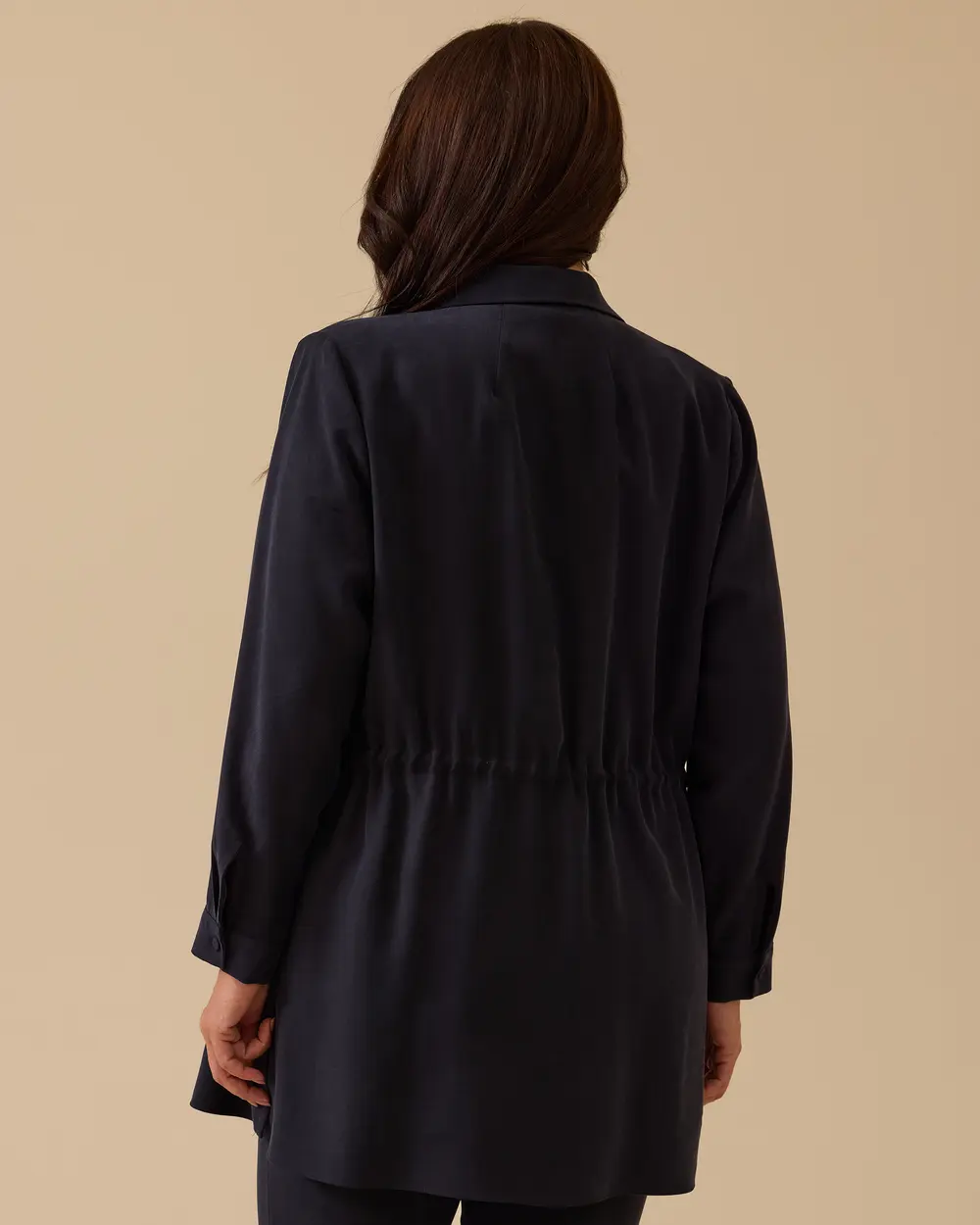 Büyük Beden Pul İşlemeli Bağcıklı Kap