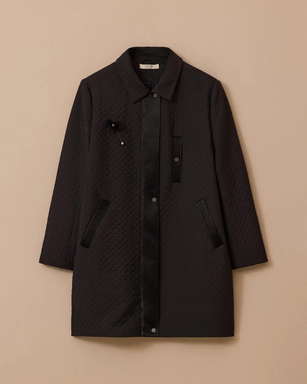 Plus Size Accessory Detailed Quilted Cap