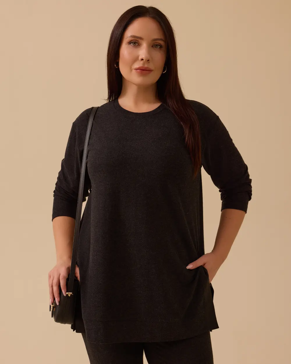 Büyük Beden Basic Rahat Kesim Takım