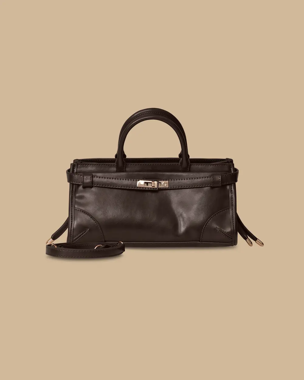 Buckle Detailed Handbag