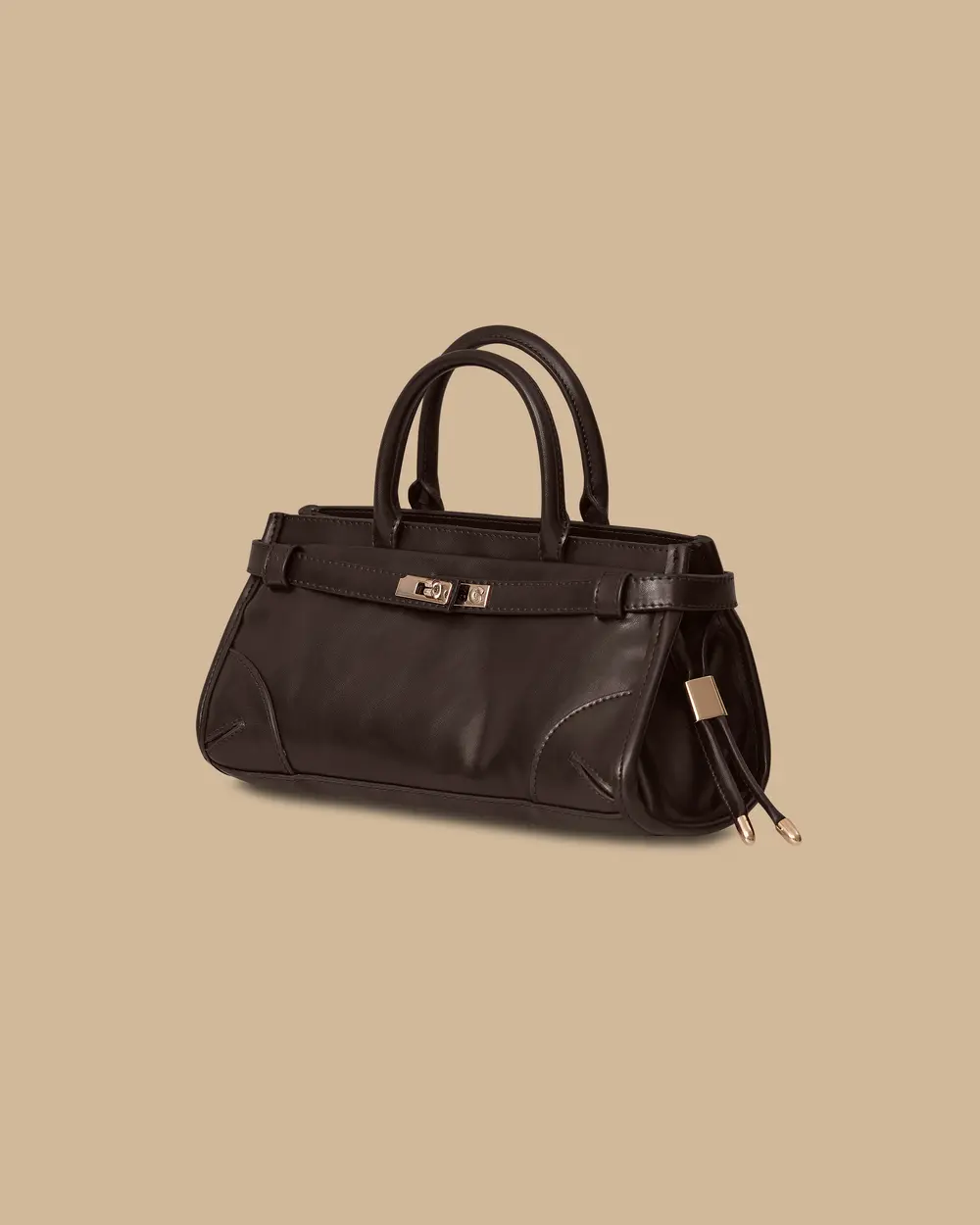 Buckle Detailed Handbag