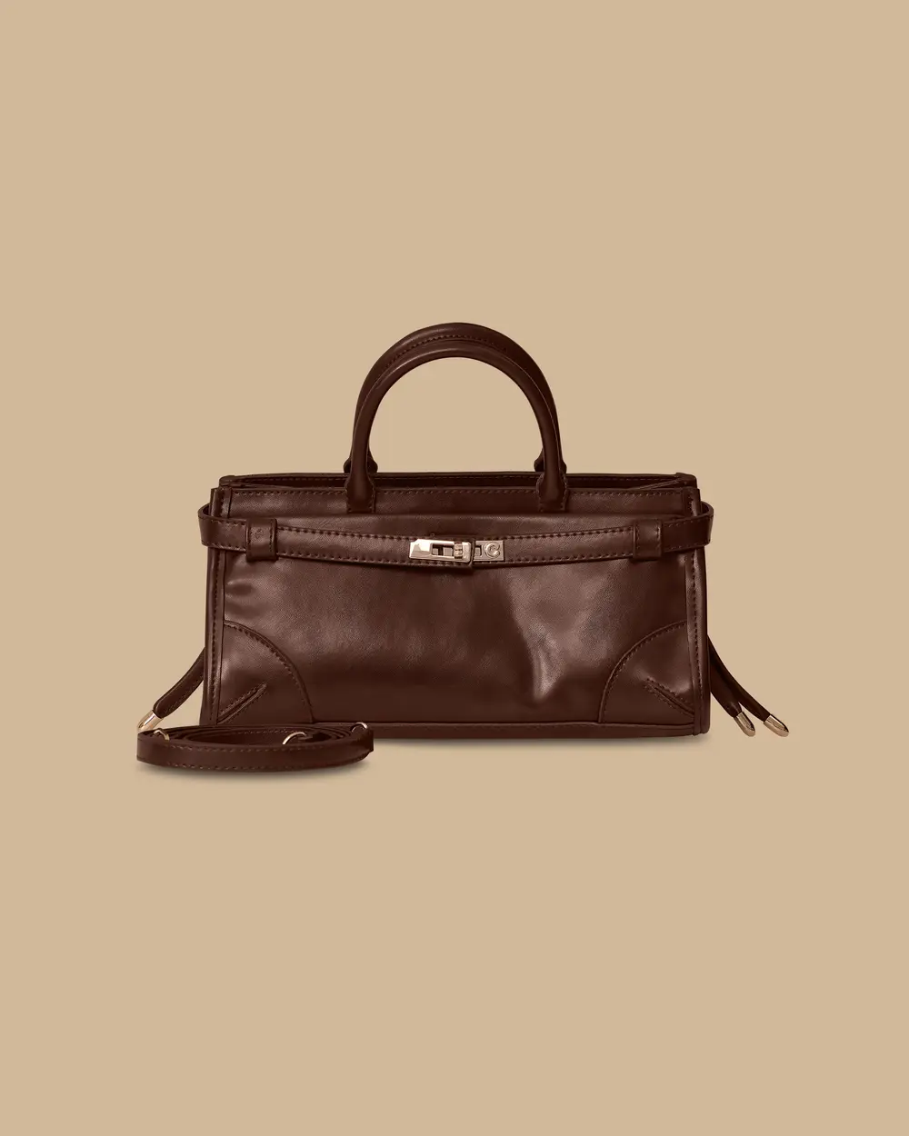 Buckle Detailed Handbag
