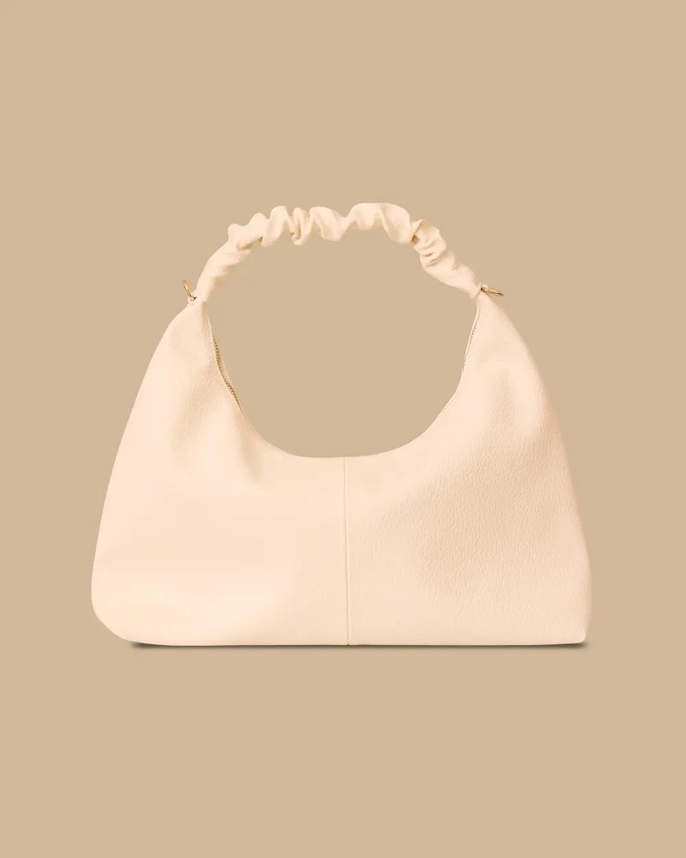 Metal Detailed Zipper Bag