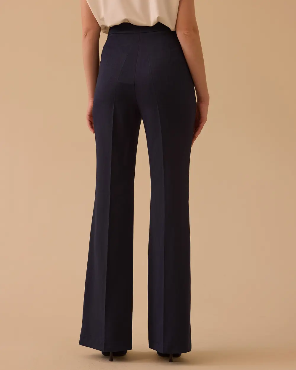 Yüksek Bel Geniş Paça Pantolon