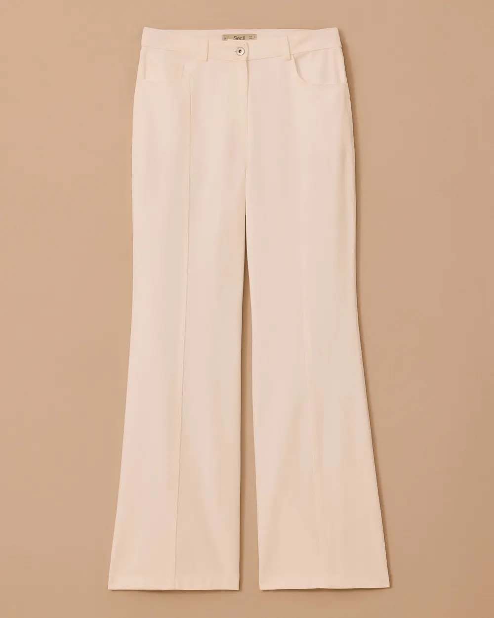 Yüksek Bel Bol Paça Pantolon