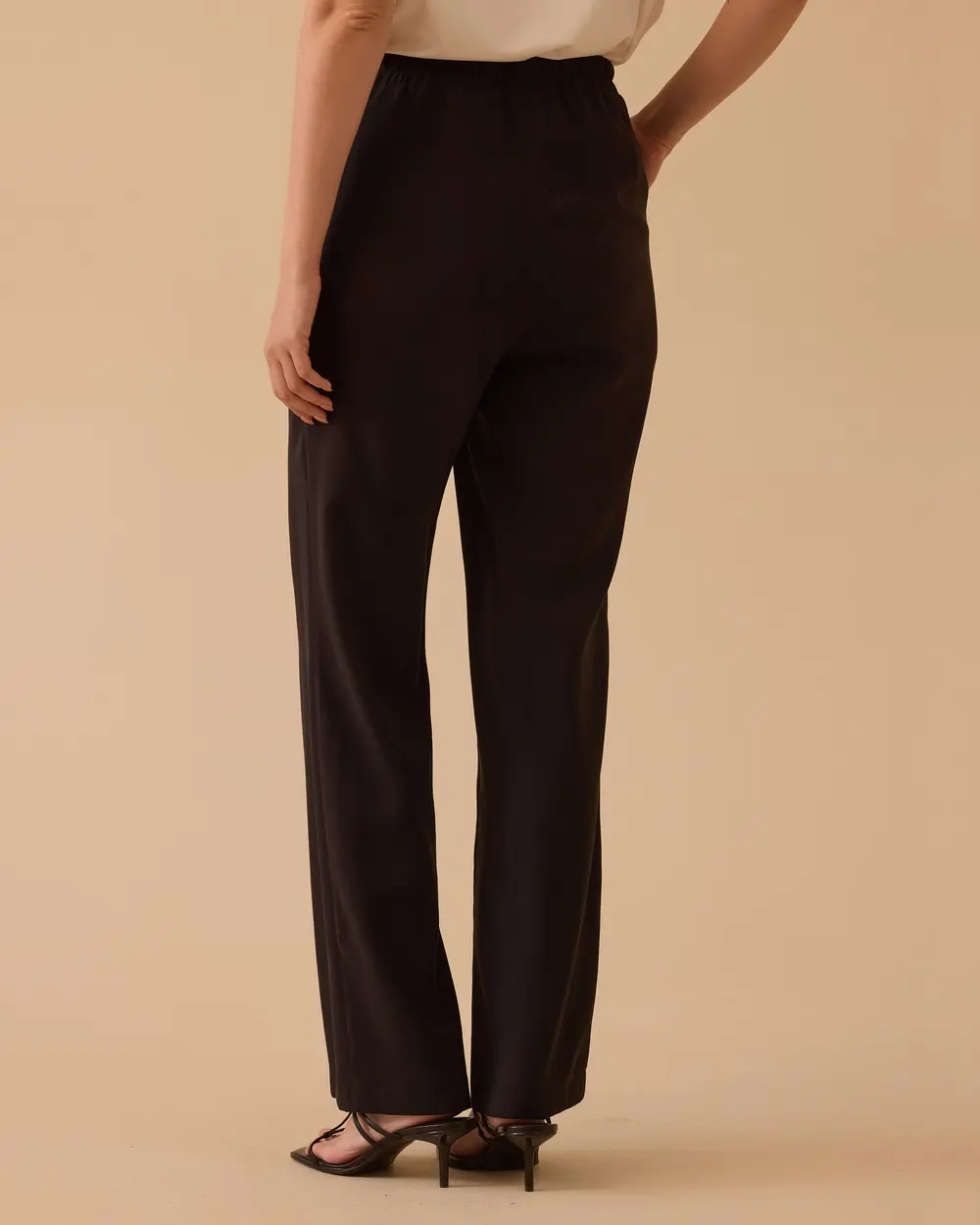 Yüksek Bel Tam Boy Pantolon