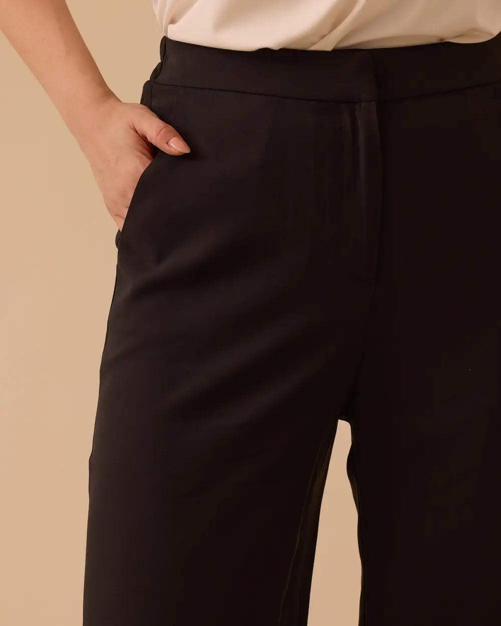 Yüksek Bel Tam Boy Pantolon