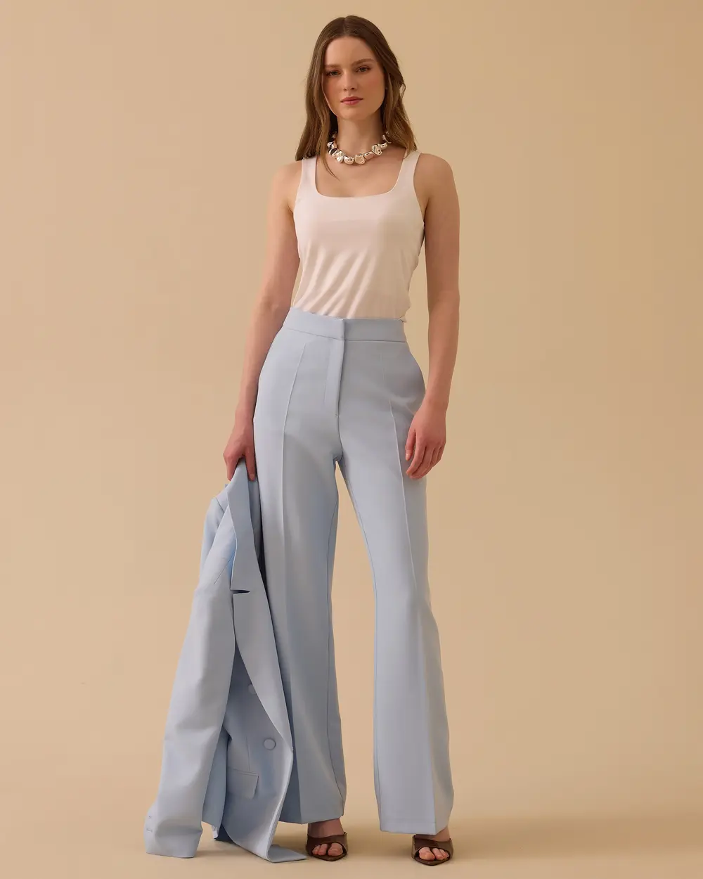 İspanyol Paça Klasik Pantolon