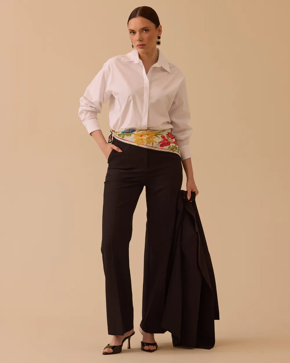 Flared Classic Trousers