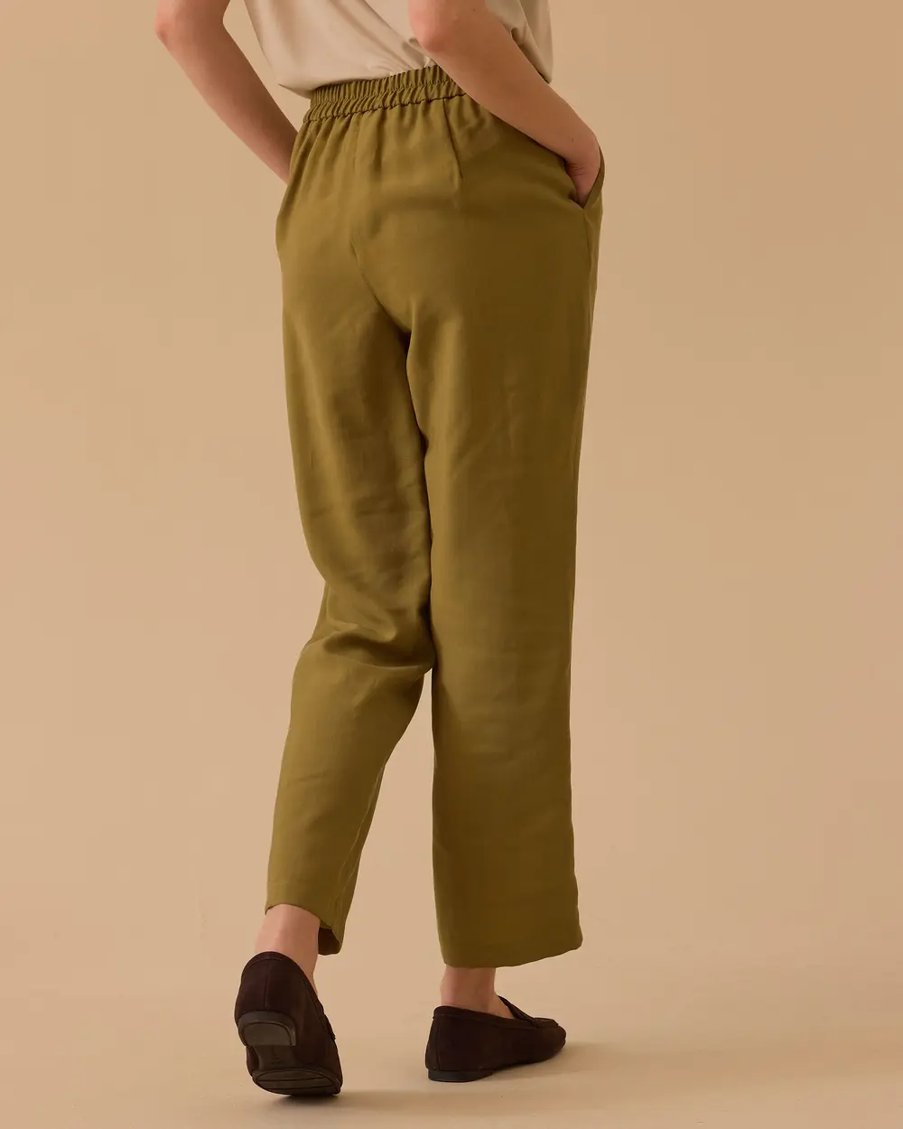 Bilek Boy Havuç Kesim Pantolon