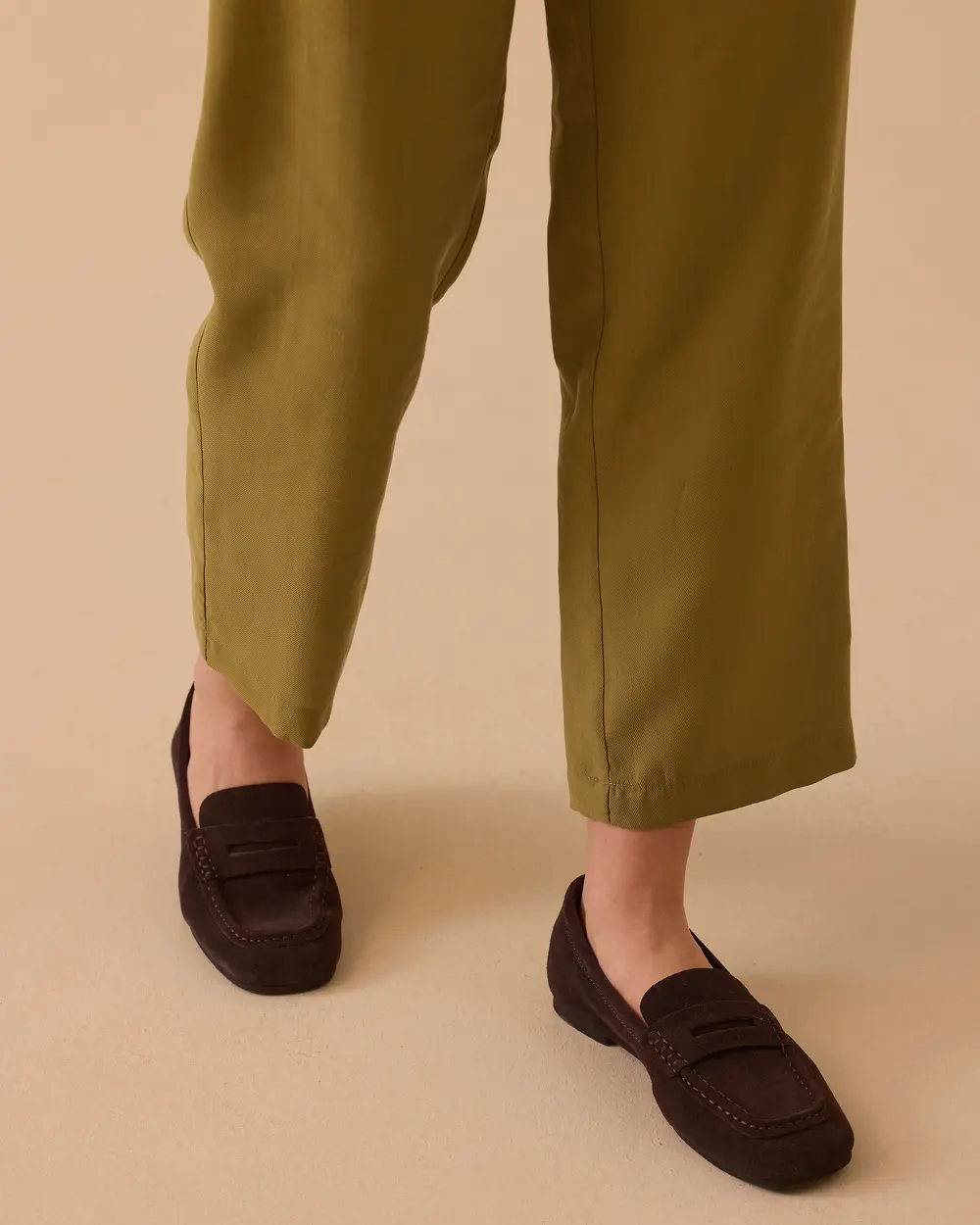 Bilek Boy Havuç Kesim Pantolon