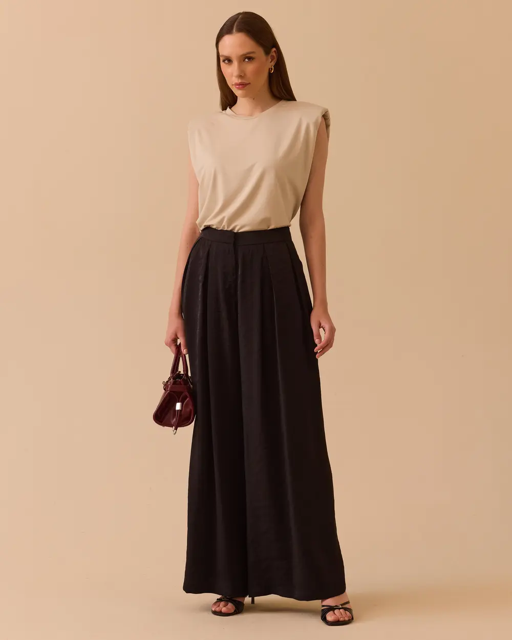 Modern Kesim Bol Paça Pantolon
