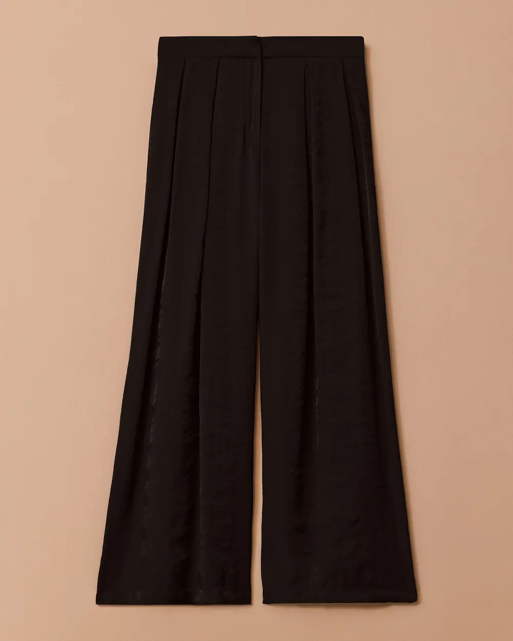 Modern Cut Wide Leg Trousers