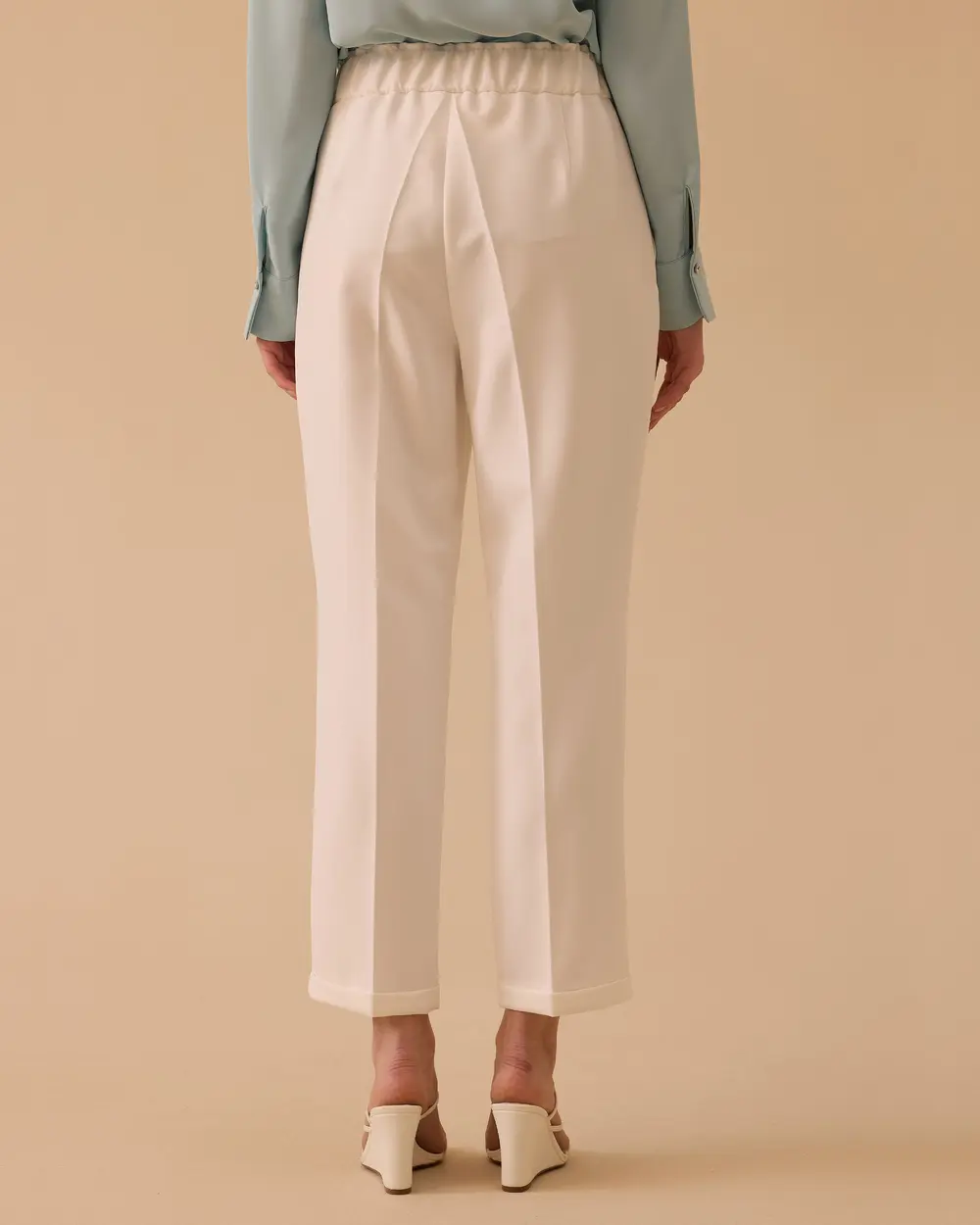 Lena Carrot Cut Ankle Length Pants