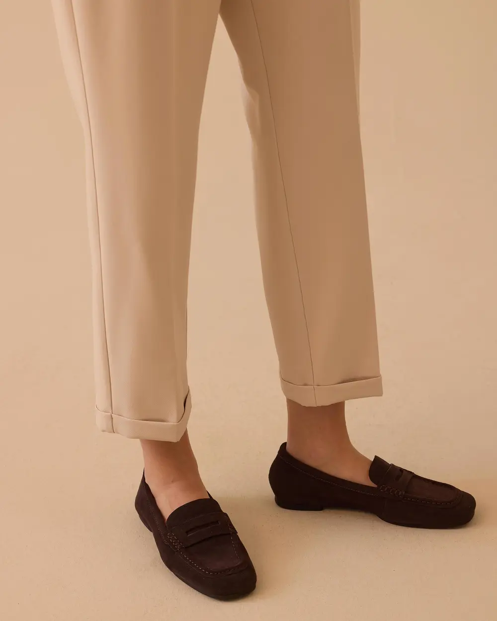 Lena Carrot Cut Ankle Length Pants