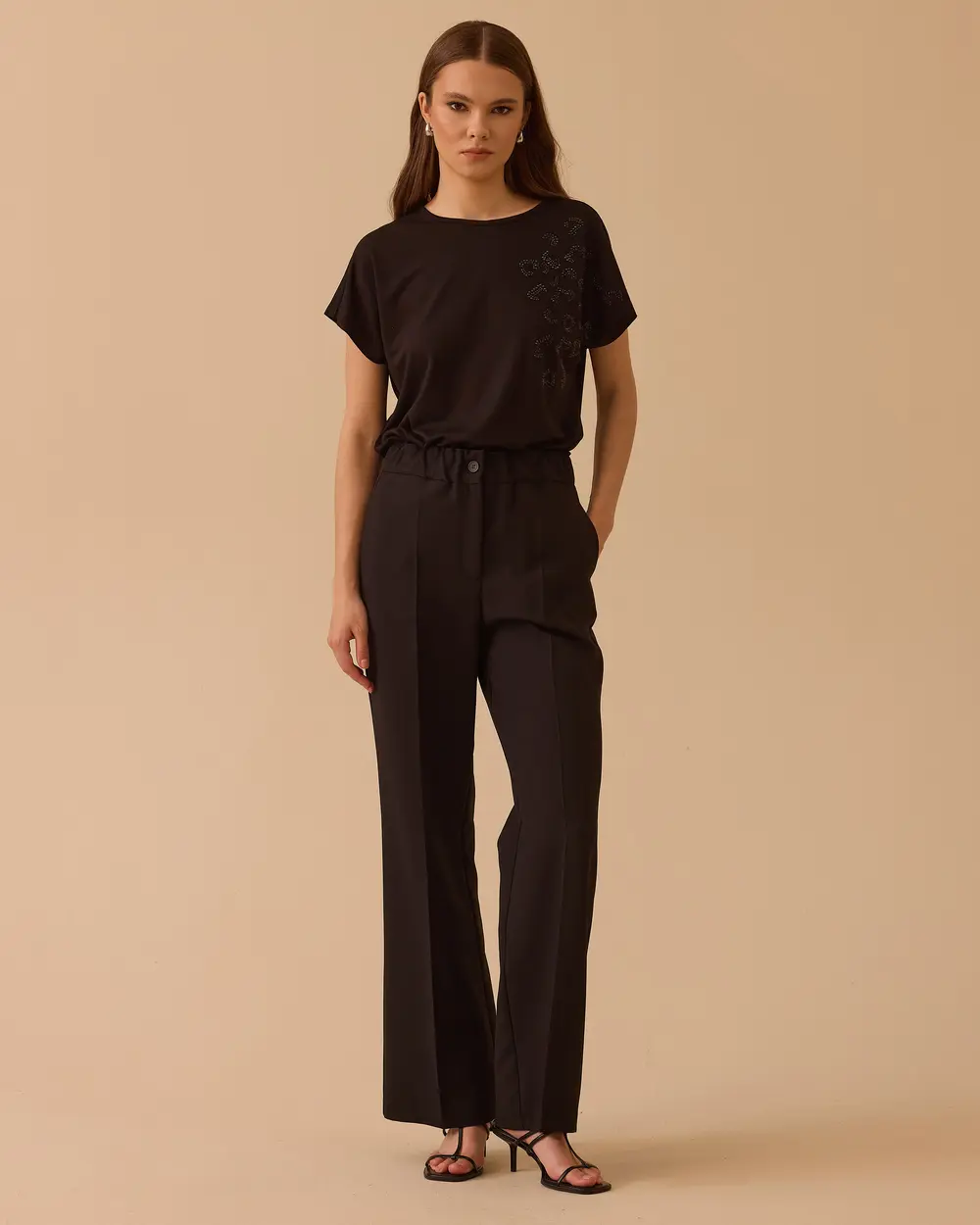 Lena Piped Trousers