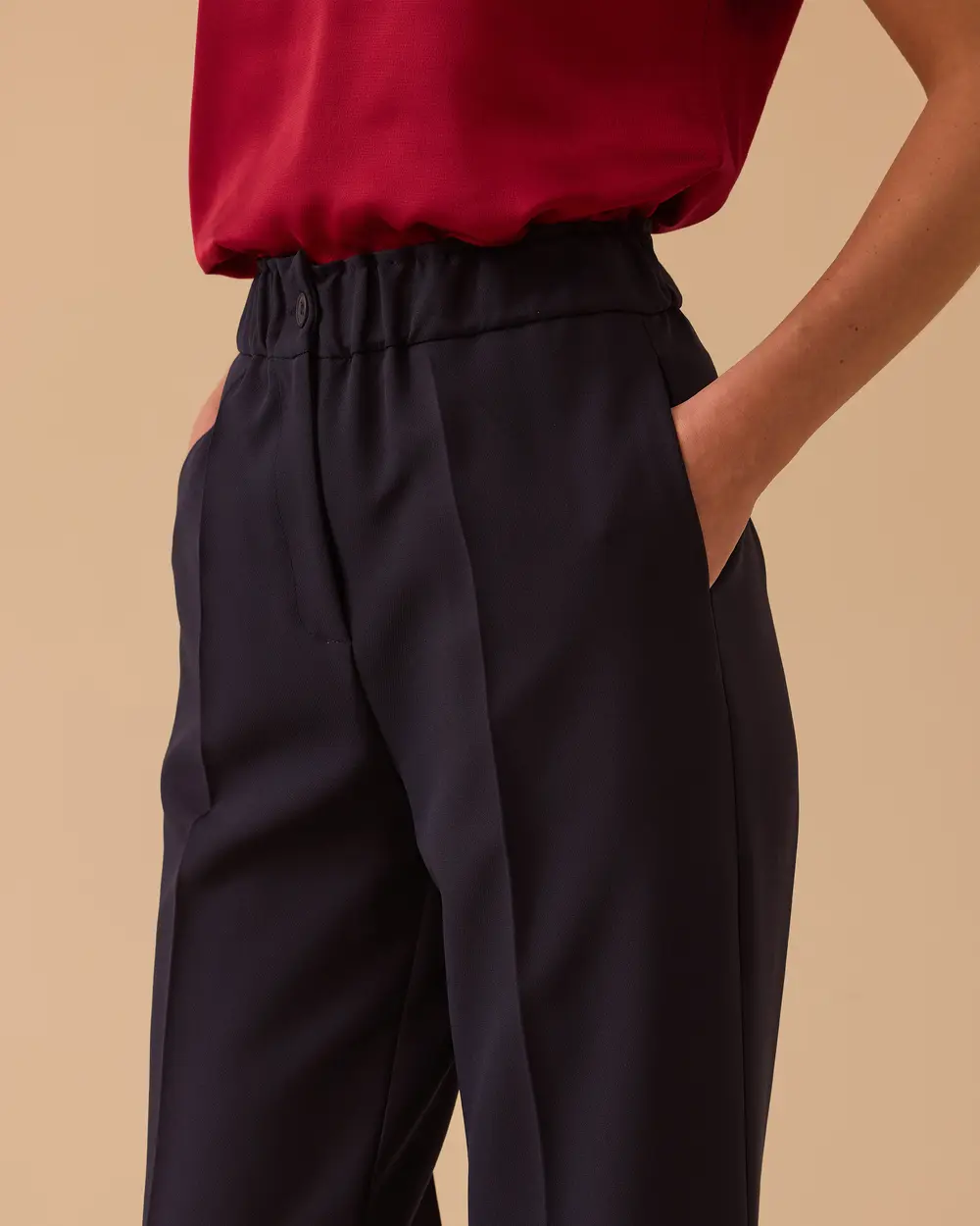 Lena Piped Trousers