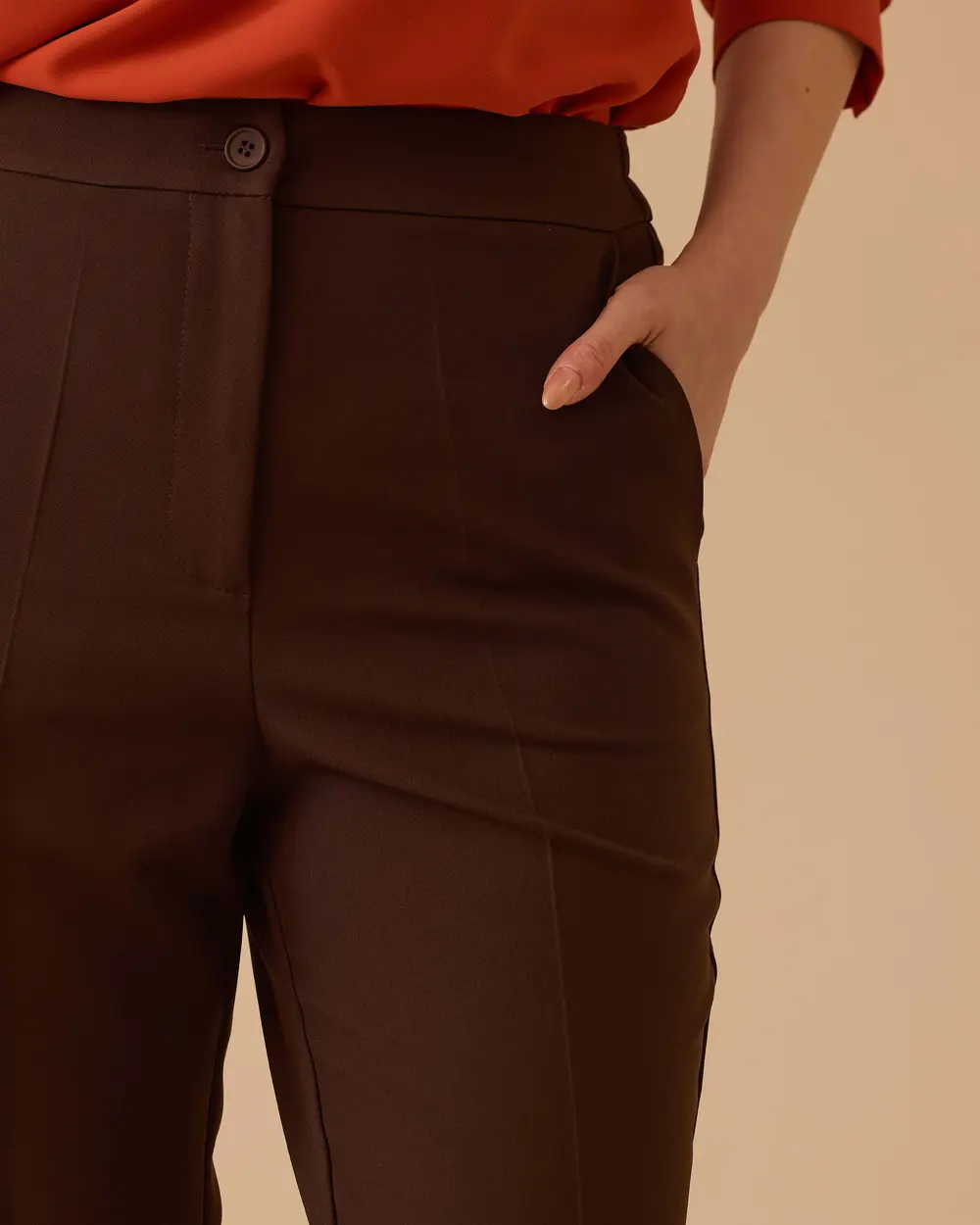 Diana Yüksek Bel Bilek Boy Pantolon