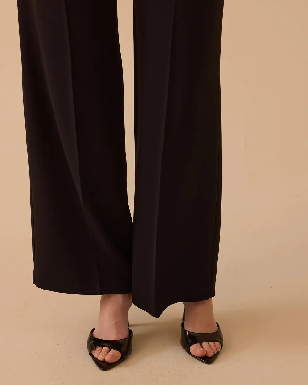 Elena Tek Pile Genis Paça Pantolon