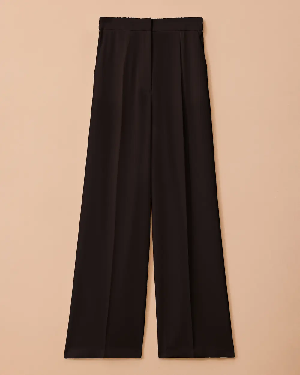 Elena Single Pleated Wide Leg Pants