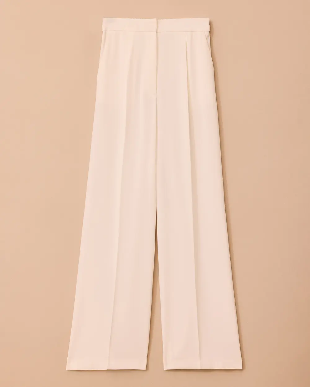 Elena Single Pleated Wide Leg Pants