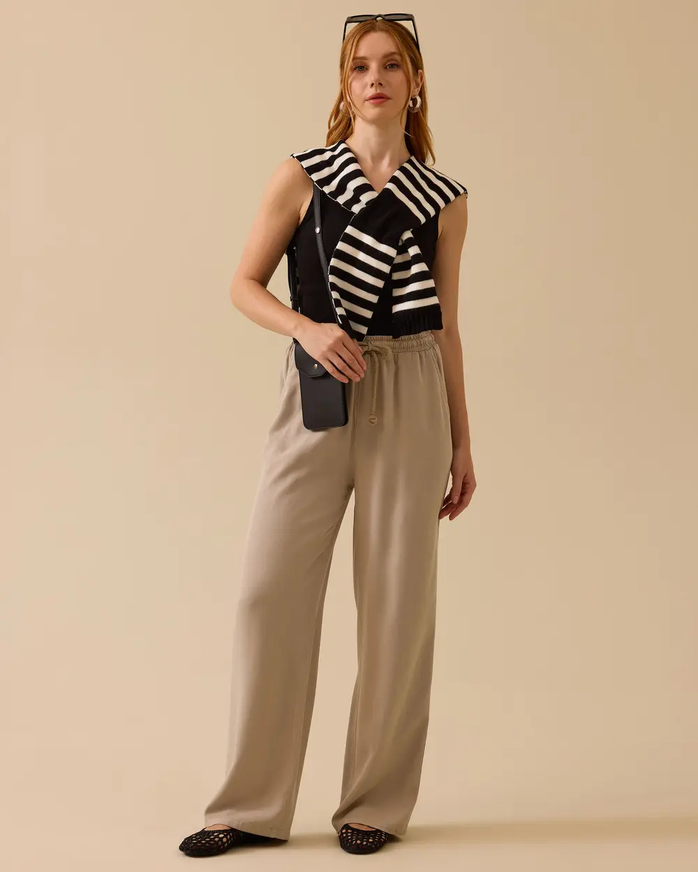 Straight Kesim Tam Boy Pantolon