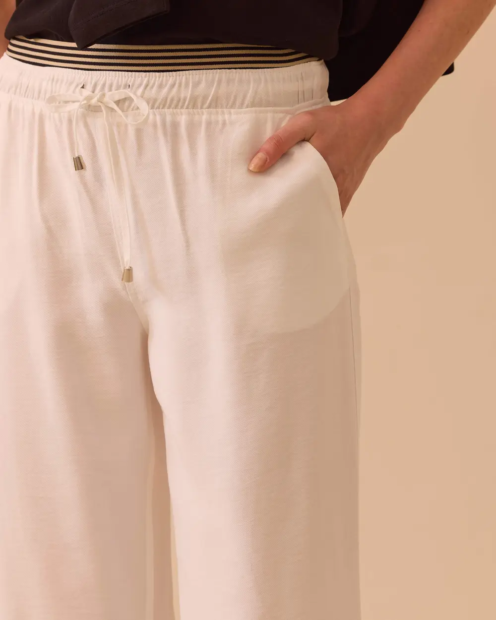 Beli Lastikli Rahat Kesim Pantolon
