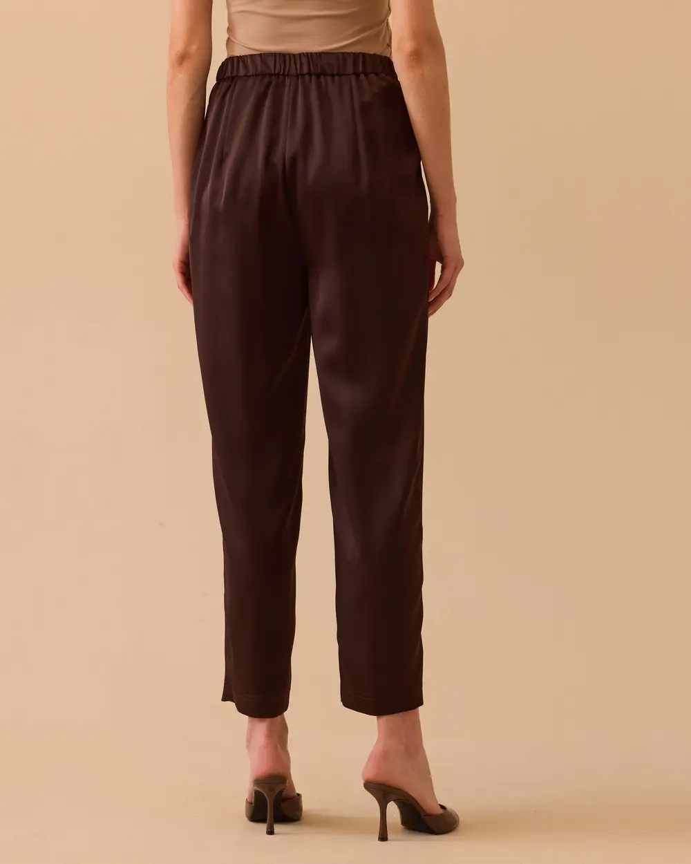 Regular Waist Carrot Cut Stylish Pants