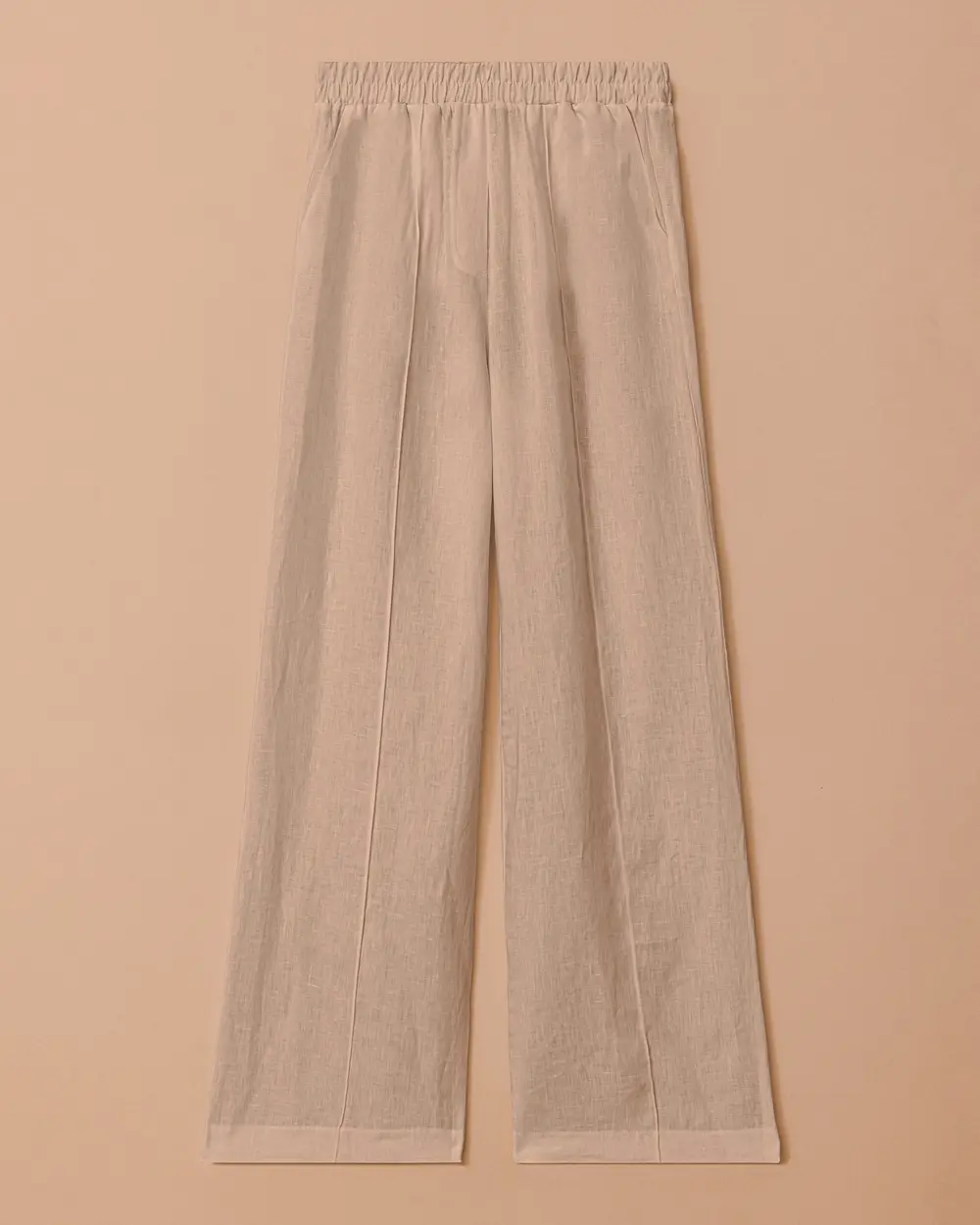 Beli Lastik Detaylı Rahat Kesim  Pantolon