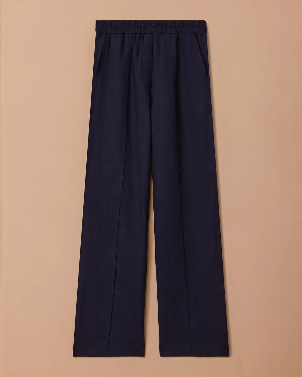 Beli Lastik Detaylı Rahat Kesim  Pantolon