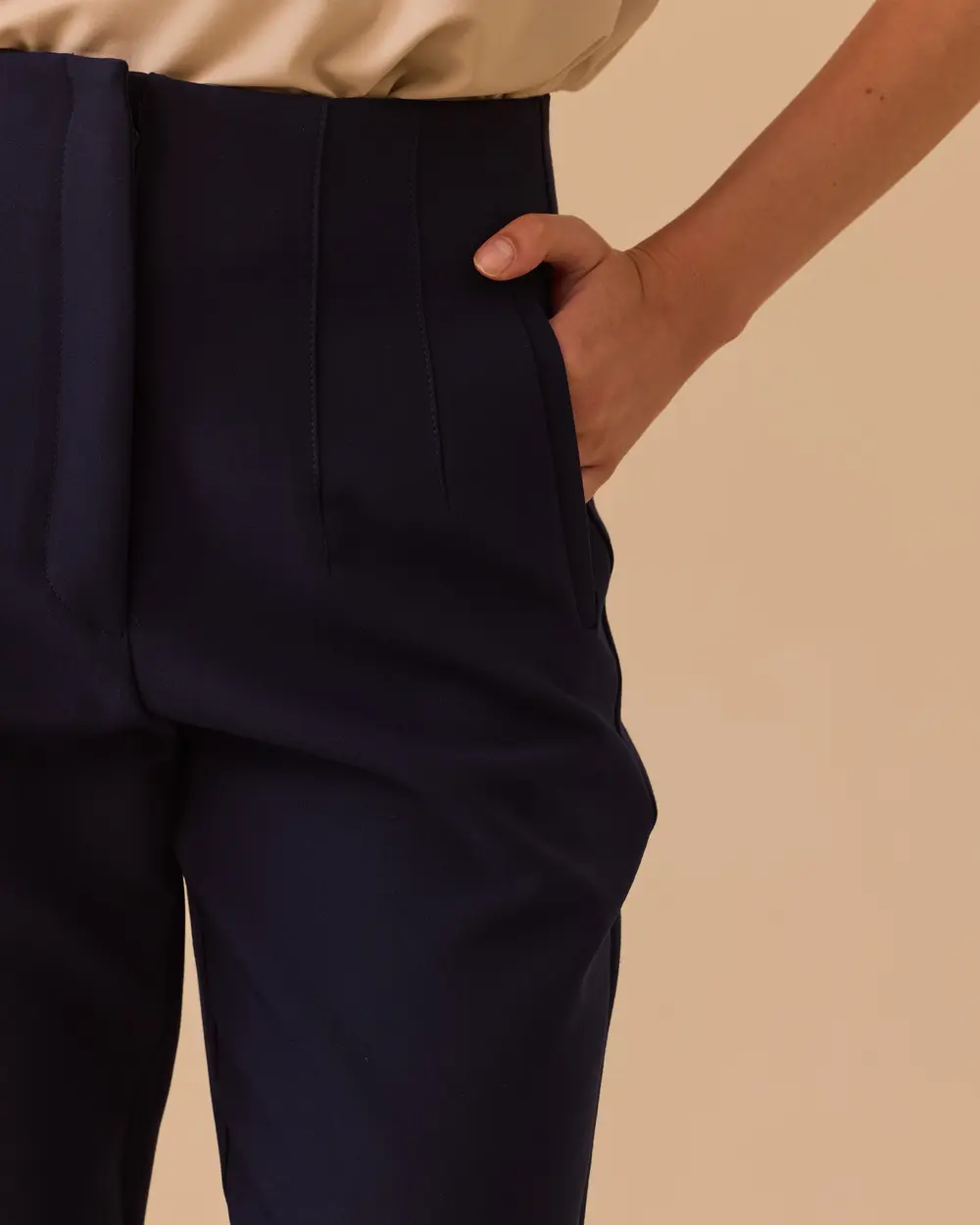 High Waist Classic Pants