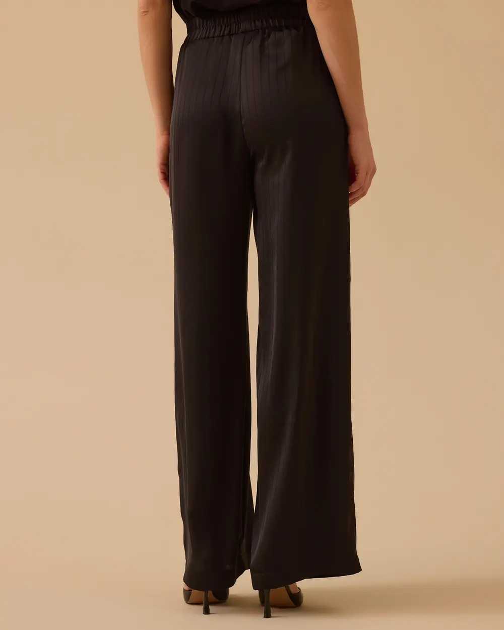 Elastik Bel Bol Paça Cepli Pantolon