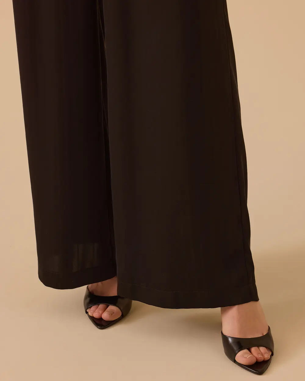 Elastik Bel Bol Paça Cepli Pantolon