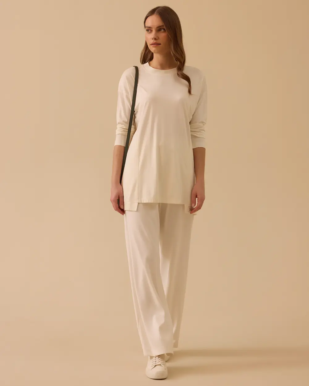 Wide Leg Modal Pantolon