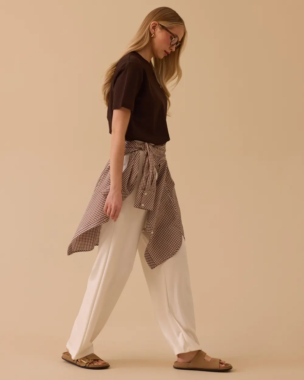 Wide Leg Modal Pantolon