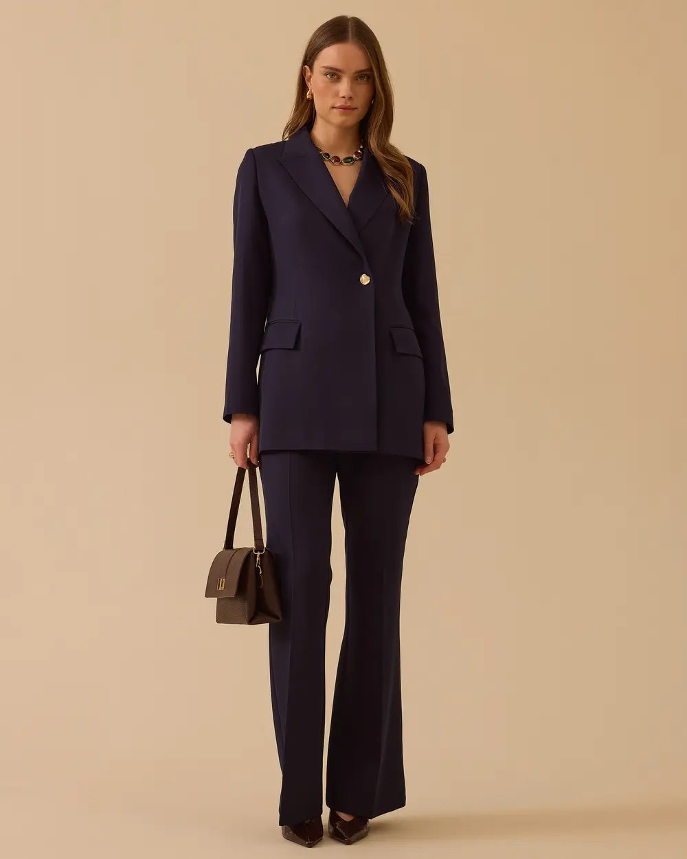 Stella İspanyol Paça Klasik Pantolon