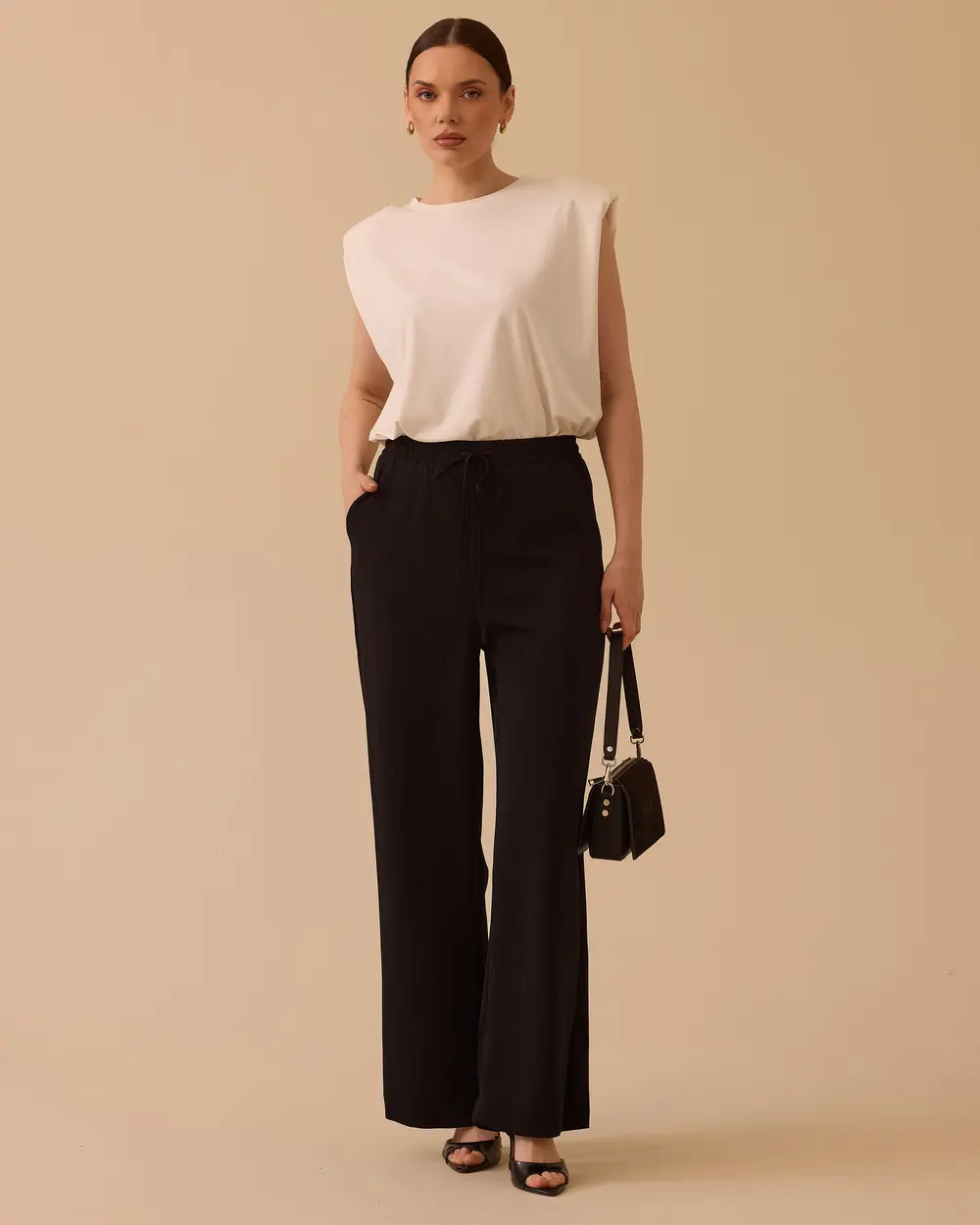 Geniş Paça Tam Boy Pantolon