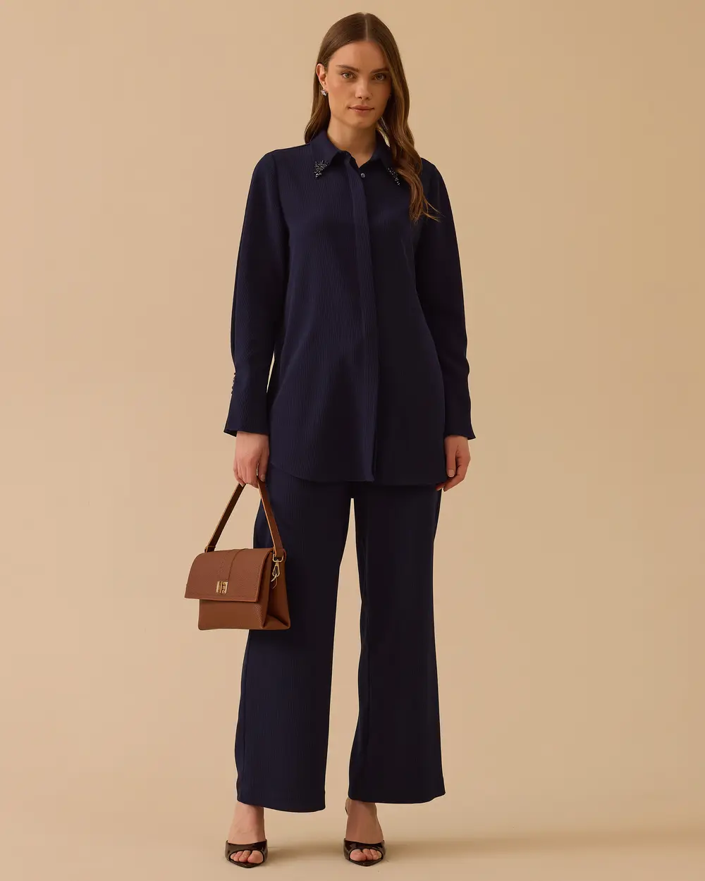 Wide Leg Full Length Pants