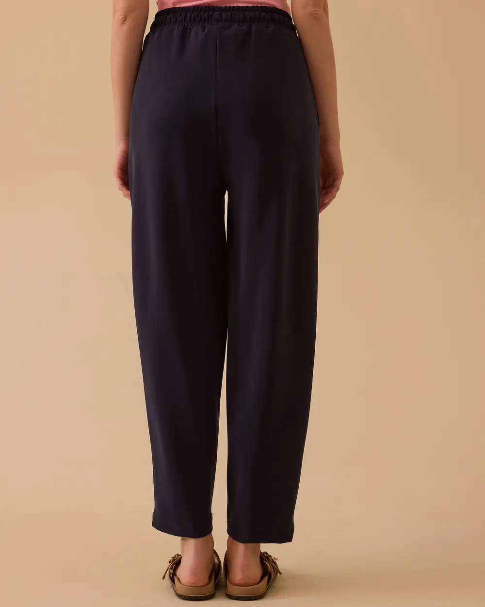 Lace-up Ankle Length Sweatpants