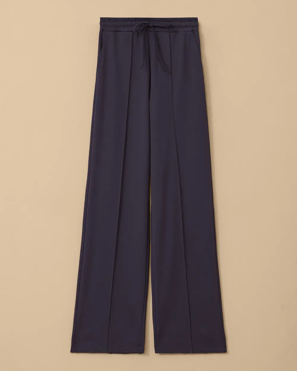 High Waist Plain Sweatpants