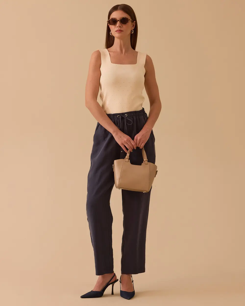 Carrot Cut Modal Pants