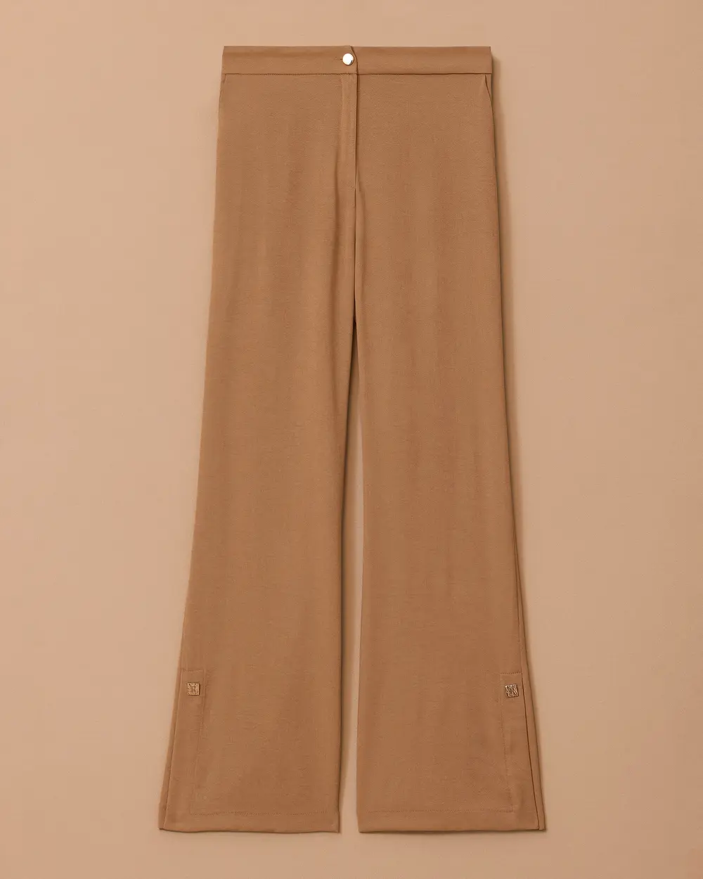 Full Length Pants with Cuff Detail