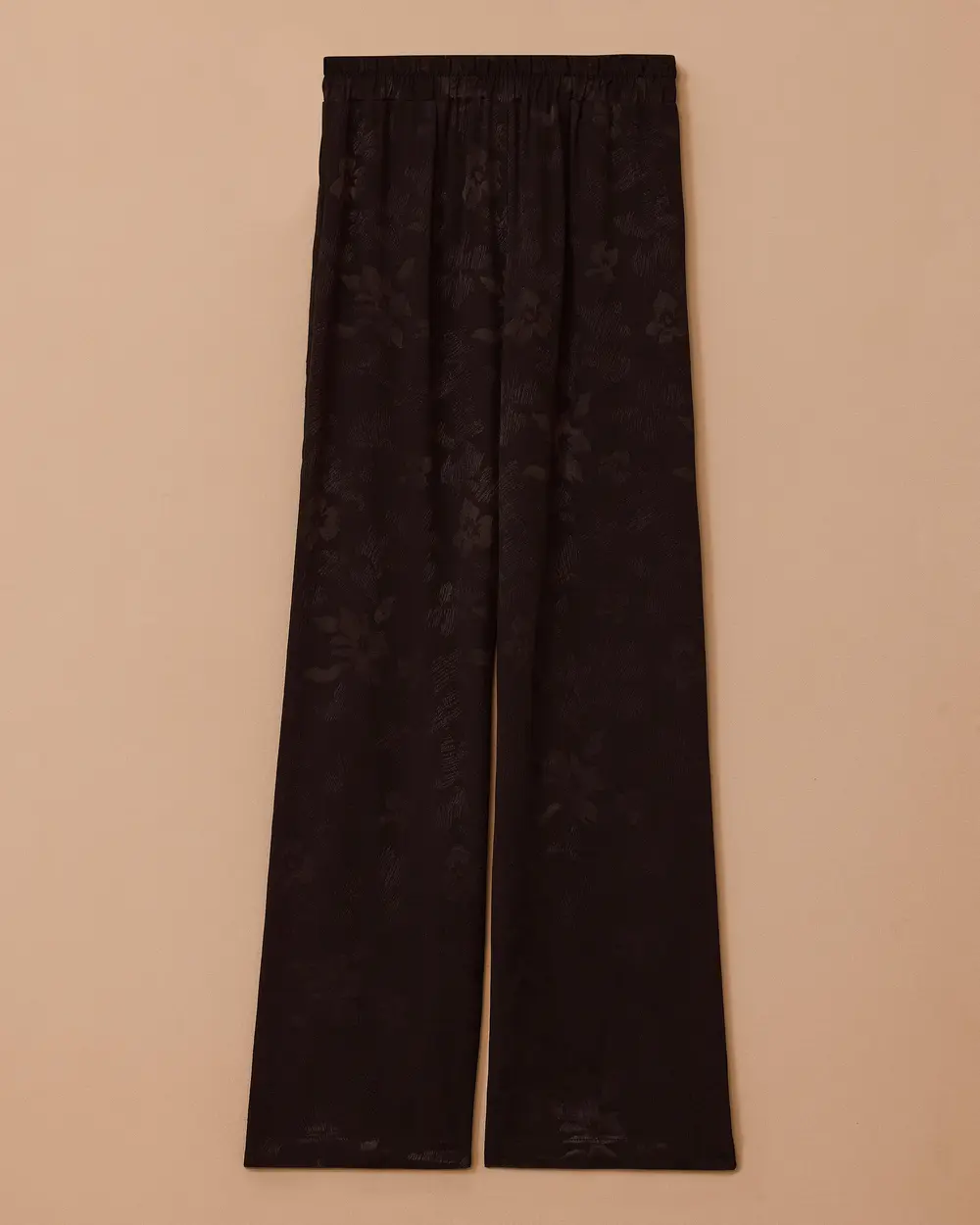 Pants with elastic waistband