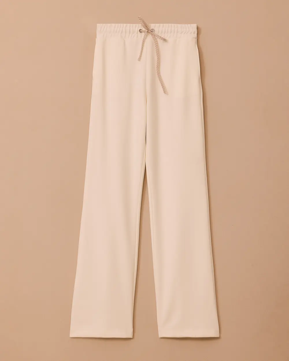 Drawstring Waist, Detailed Spanish-Style Cuff Sweatpants