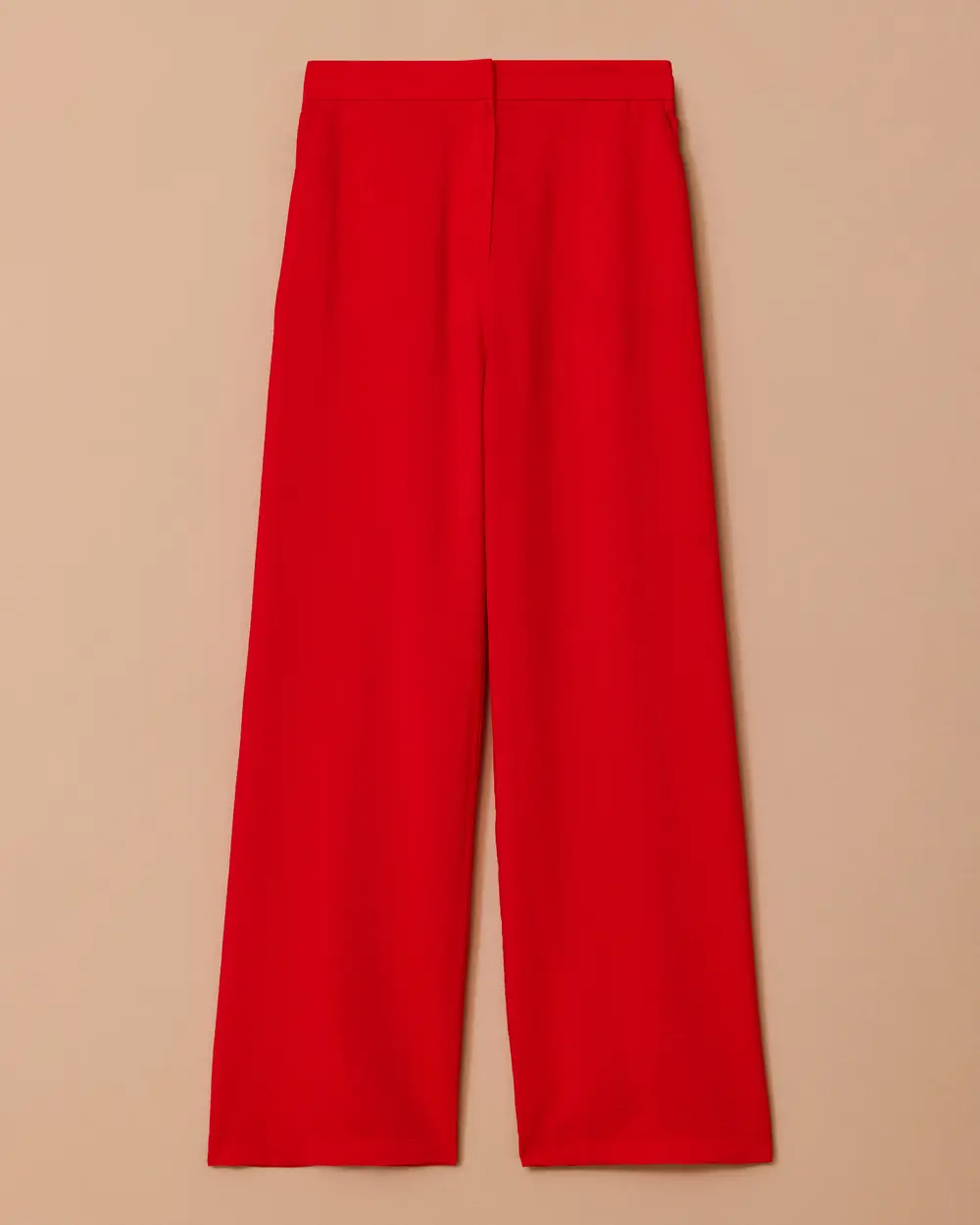 High Waist Relaxed Fit Pants