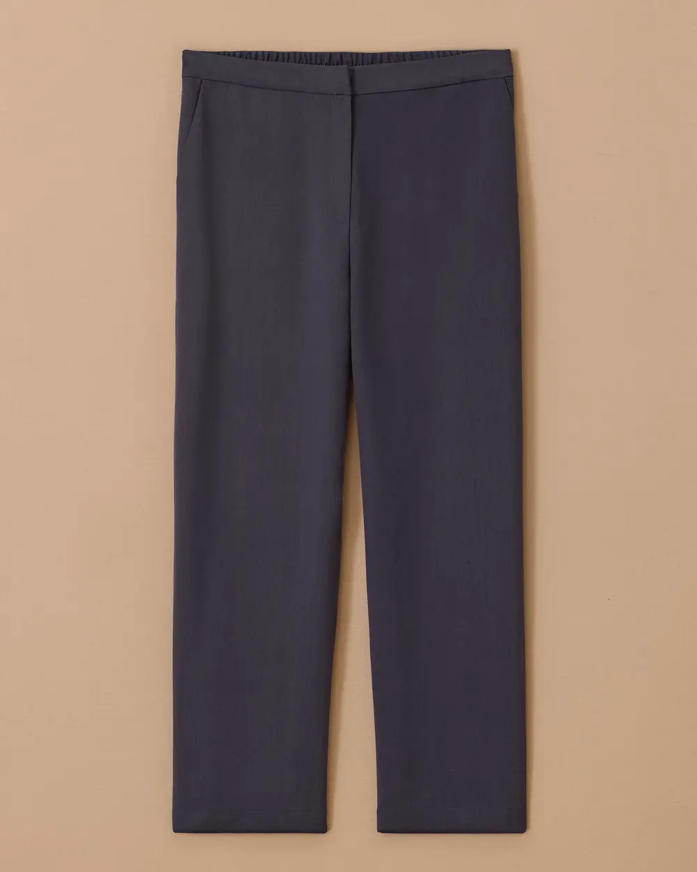 Büyük Beden Düz Paça Bilek Boy Pantolon