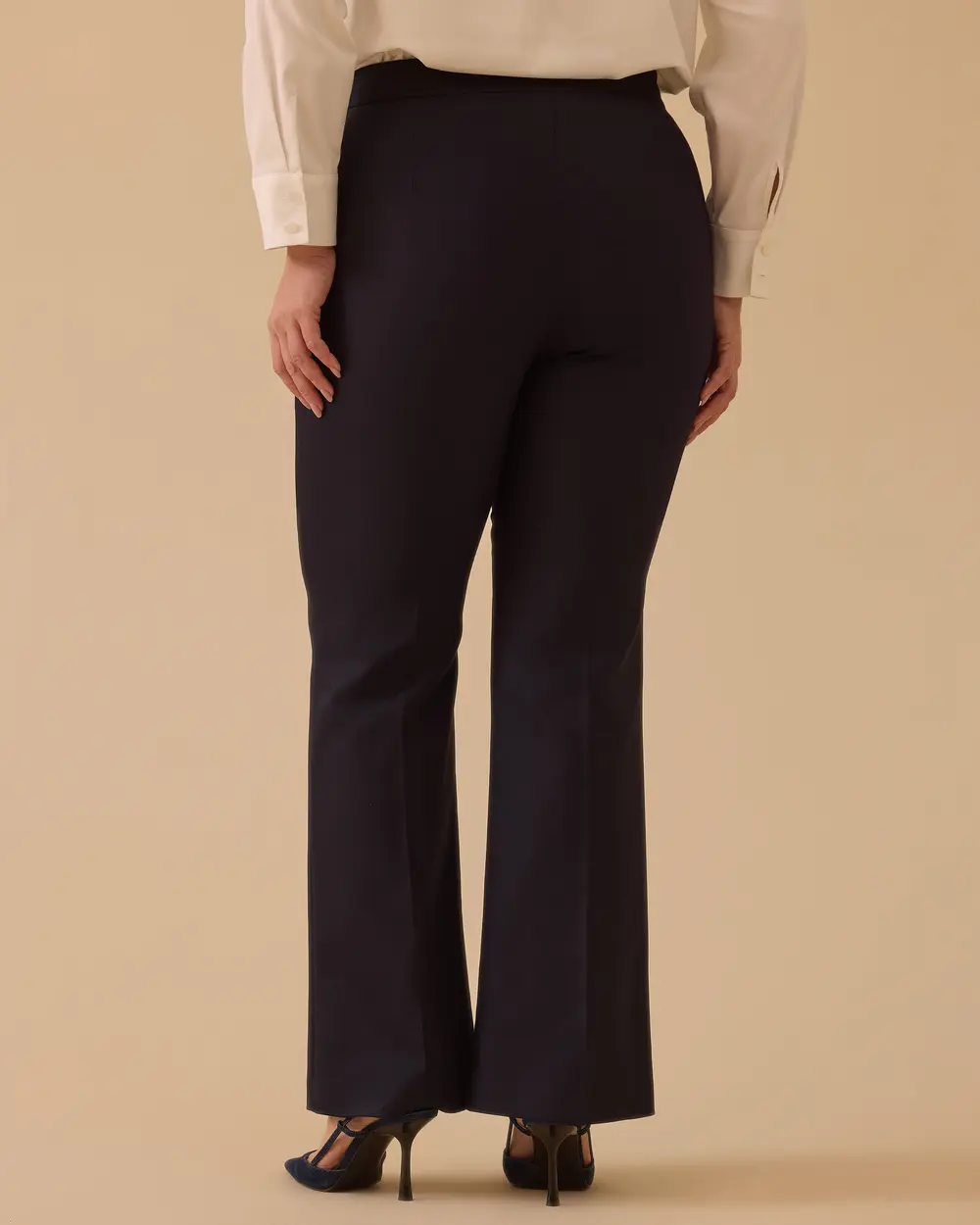 Büyük Beden İspanyol Paça Pantolon