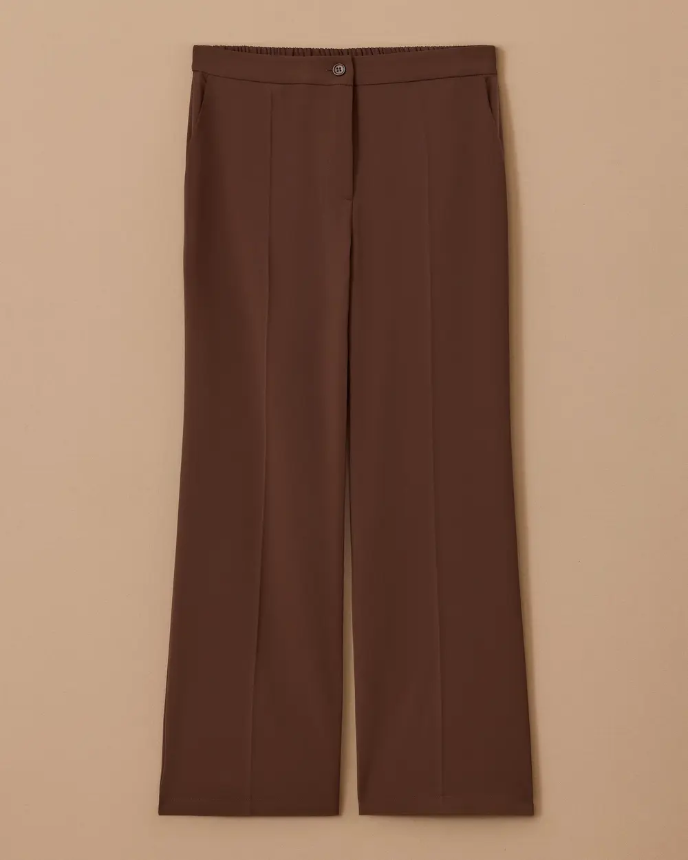 Büyük Beden Tam Boy Bol Paça Pantolon